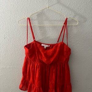 Elegant Red Camisole by [Brand]